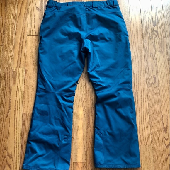 The North Face RARE DryVent Multi Zip Pocket Snow Ski Pants Blue Men’s Size XL - Picture 10 of 14